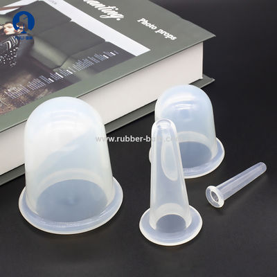 Natural Plant Herbal Silicone Massager Anti Selulit Vacuum Cup 4 Pcs