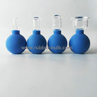 4 Pieces Kaca Wajah Cupping Set-Silicone Vacuum Suction Cangkir Pijat Anti Selulit Set Terapi Limfatik Untuk Wajah