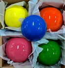 15 cm 18 cm Ramah Lingkungan Pvc Balance Ball Warna-warni logo kustom Latihan Senam Ritmik Bola
