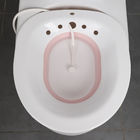 Mandi Sitz Gratis Jongkok Lipat dengan Flusher, Bantuan Wasir, Perawatan Pascapersalinan, Kursi Uap Vagina | Kursi Uap Yoni
