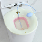 Perlindungan Lingkungan PP Steam Sitz Bath Untuk Perawatan Vagina Kursi Kursi Uap Yoni Yang Tidak Dapat Dilipat