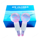 Ice Beauty Balls untuk Facial, Cooling Facial Globes untuk Wajah, Cold Globes Face Massager Mengurangi Bengkak &amp; Meredakan Kepala