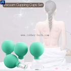 15cm Silicone Glass Facial Cupping Set Untuk Home Spa