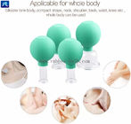 15cm Silicone Glass Facial Cupping Set Untuk Home Spa