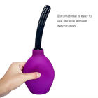 224ML Fleksibel Enema Bulb Kit Clean Anal Silicone Douche Untuk Pria Wanita