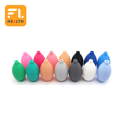 Oem Color Rubber Pvc Dusting Bulb Dengan Nozel Dan Katup Yang Berbeda