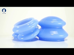 Set Bekam Silikon 1,8 inci Warna Kustom Untuk Tubuh