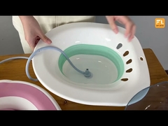 Portable Self Cleaning PP PVC Folding Yoni Steam Seat Untuk Kamar Mandi